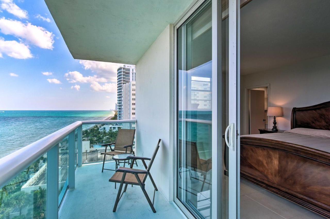 Hollywood Beachfront Condo With Resort Amenities! Exteriör bild