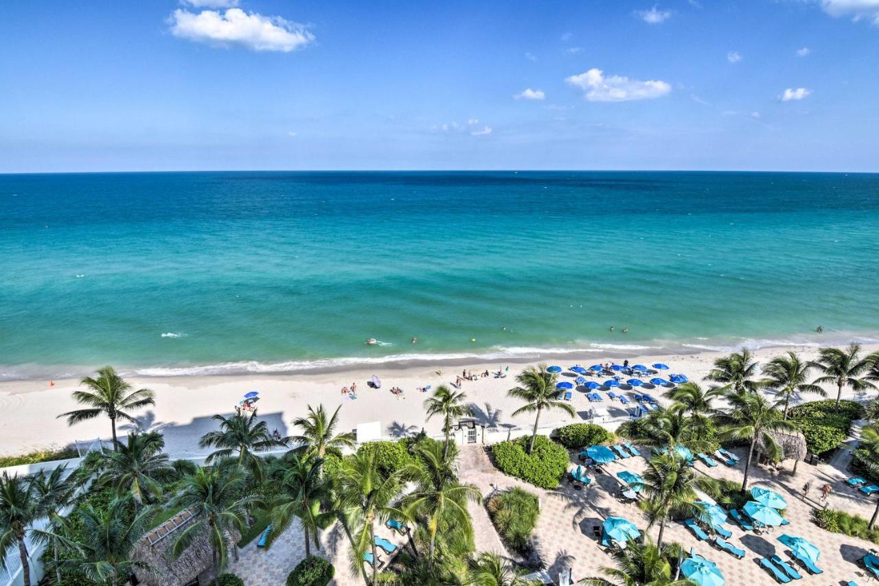 Hollywood Beachfront Condo With Resort Amenities! Exteriör bild
