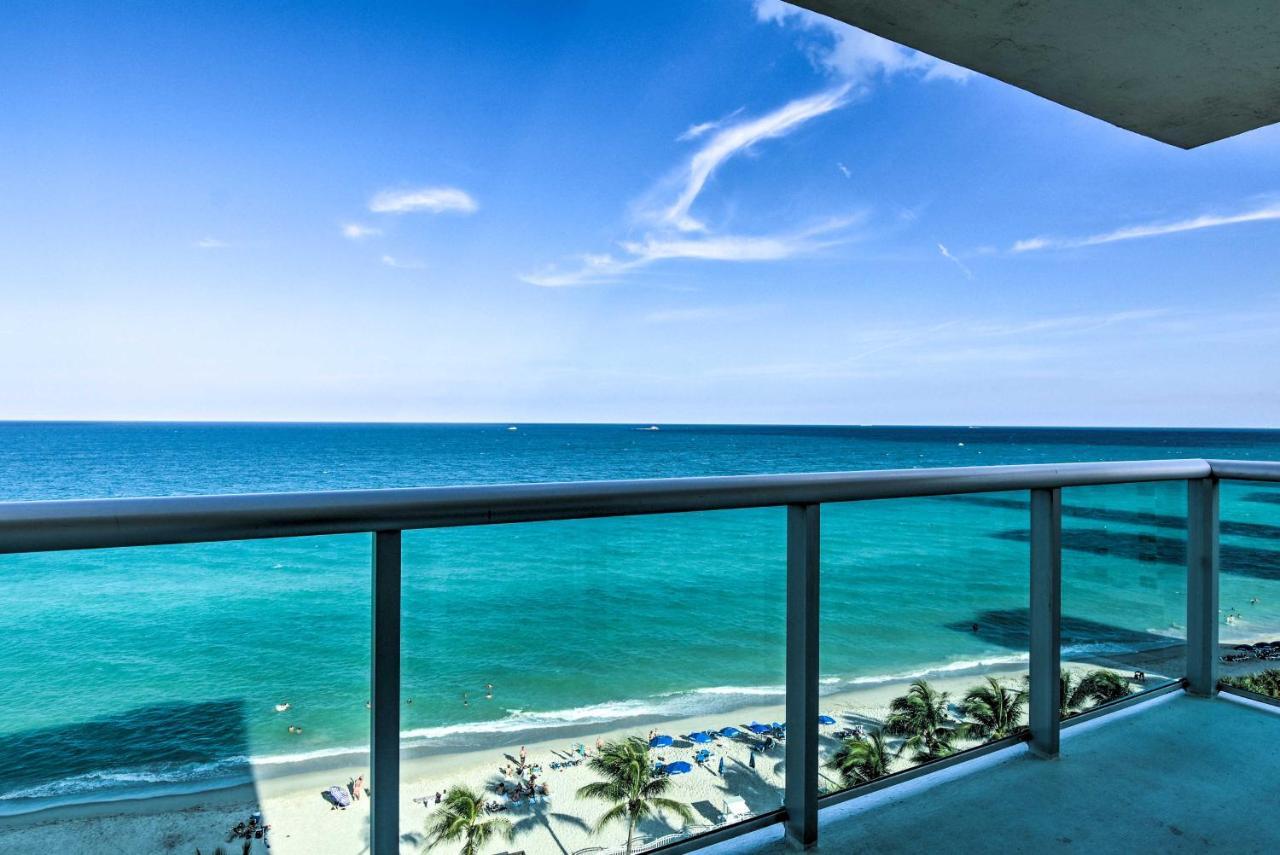 Hollywood Beachfront Condo With Resort Amenities! Exteriör bild