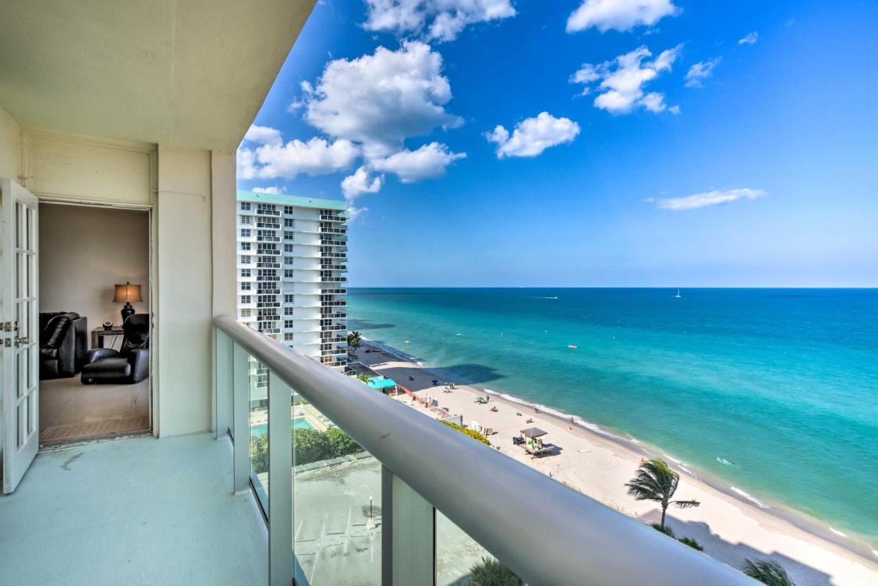 Hollywood Beachfront Condo With Resort Amenities! Exteriör bild